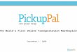 PickupPal Eco-Rideshare Program