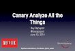 Canary Analyze All the Things