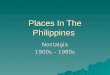 Philippines from the Past