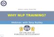 Why Learn NLP or go on an NLP Training : Webinair