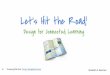 Let's Hit the Road! Lesson Design for Connected Learning
