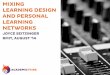 Learning Design and Personal Learning Networks