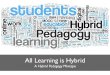 All Learning is Hybrid: a SXSWedu Panel Proposal