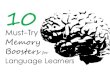 10 Must-Try Memory Boosters for Language Learners