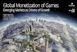 Global Monetization of Games: Emerging Markets as Drivers of Growth