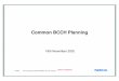 Common BCCH Planning