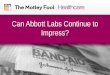 Can Abbott Labs Continue to Impress  (1)