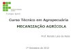 1a Aula. Mecanizacao Agricola. Conceitos Basicos de Mecanica
