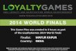 LoyaltyGames 2014 - Finals Game Plan - Mayur Kapur