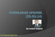 Knowledge update 29 jul-14