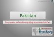 Pakistan – the problems and solutions regarding terrorism and 4thGW