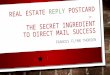 Real Estate Reply Postcard - The Secret Ingredient To Direct Mail Success