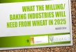 What the milling/ baking industries will need from wheat in 2025