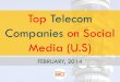 17% decline in social media buzz in Telecom Industry
