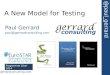 A New Model For Testing