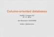 Introduction to column oriented databases