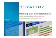 Hacking SAP Business Objects