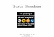 Stats Showdown - WordCampNYC 2009