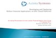 Azinta Gpu Cloud Services   London Financial Python Ug 1.2