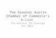 Austin Chamber's A-List 2012