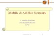 Lecture 1  mobile and adhoc network- introduction