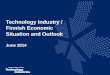 Finnish techcnology industry: Situation and Outlook (June 2014)