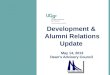 UCSF School of Nursing Dean's Advisory Council Alumni Relations May 2013 Presentation