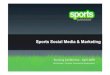 Sports Social Media and Marketing - Running Conference Melb 090417