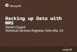 Backing Up Data with MMS