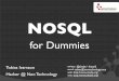 NOSQL for Dummies