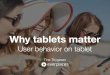 Tablet User Behavior