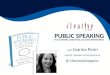 Public Speaking For Authors, Creatives And Other Introverts