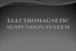 Electromagnetic suspension-system