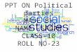 PPT on Political Parties