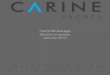 Carine Yachts - Luxury Yacht Brokerage - catalog January 2012