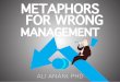 Metaphors for wrong management