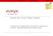 Avaya one touch video customer presentation march 1 2012