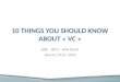 10 Things You Should Know About VC