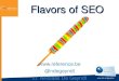 Flavours of SEO