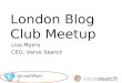 London Blog Club MeetUp - Link Development for Blogs