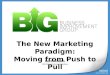 The New Marketing Paradigm: Moving from Push to Pull