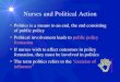 POLITICAL ACTION PPT - Nursing Informatics.com - Infusing Nurses 