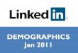 LinkedIn Demographics and Statistics 2011