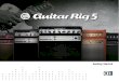 Guitar Rig 5 Getting Started English