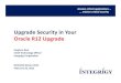 Upgrade Security in Your r12 Upgrade