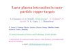 S. Chaurasia et al- Laser plasma interaction in nano-particle copper targets