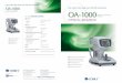 Folder Tomey Biometro - A-Scan - OA-1000