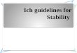 Ich guidelines of Stability PPT