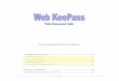 InstallGuide - WebKeePass