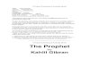 Kahlil Gibran - The Prophet